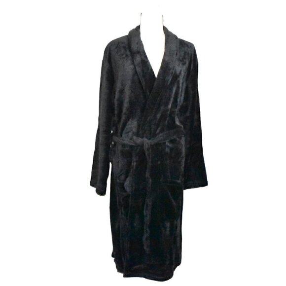 Perry Ellis Portfolio Soft Plush Velour Robe Size OS - Picture 1 of 13